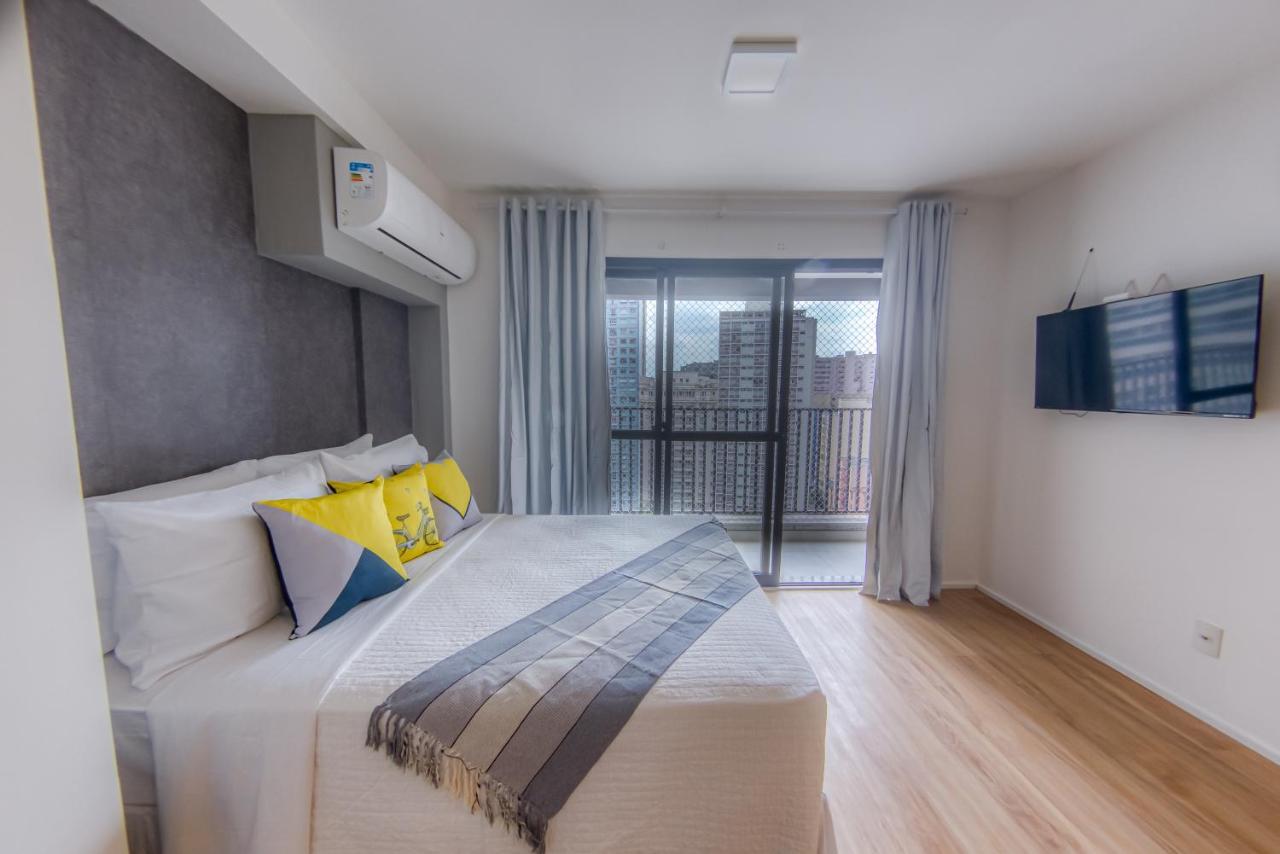 360 Suites Aurora Republica - Apartamentos Mobiliados Сан-Пауло Экстерьер фото