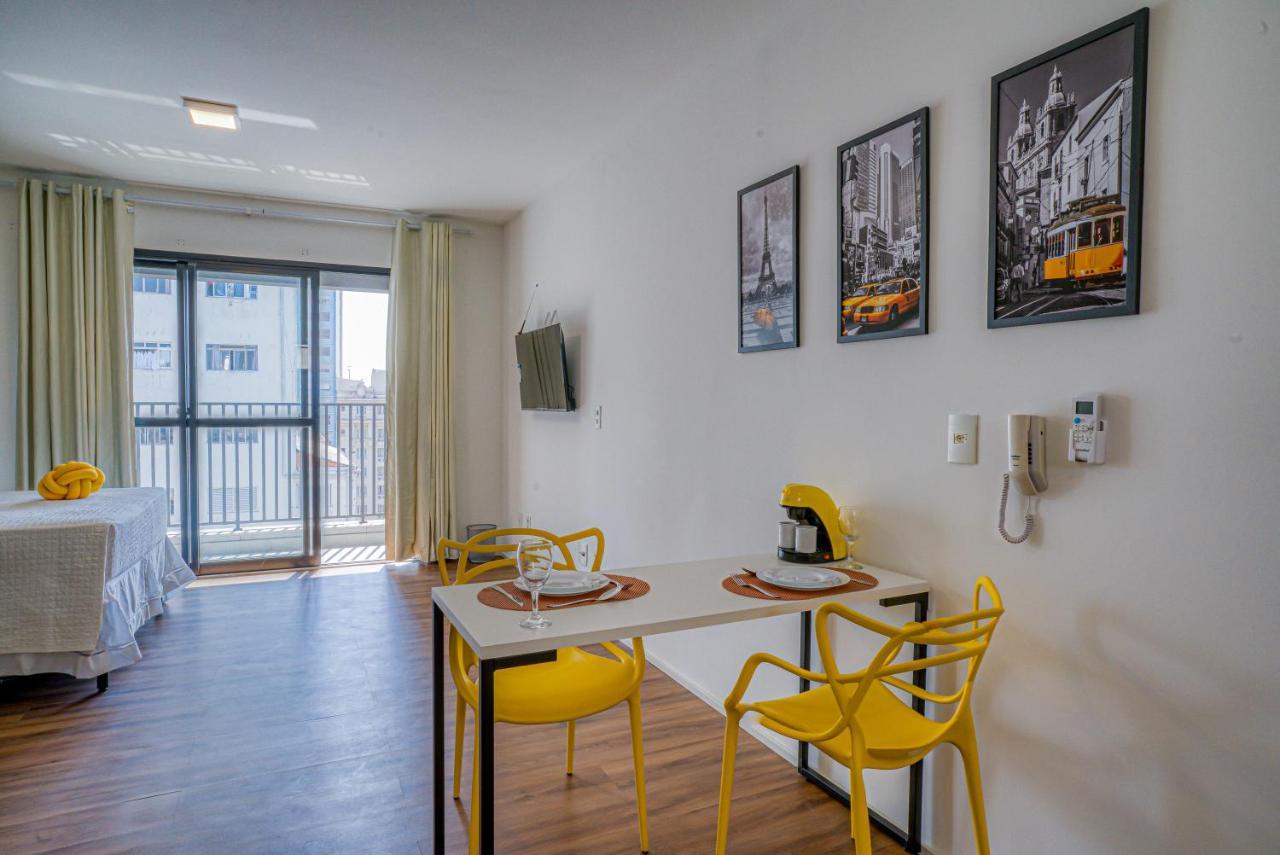 360 Suites Aurora Republica - Apartamentos Mobiliados Сан-Пауло Экстерьер фото