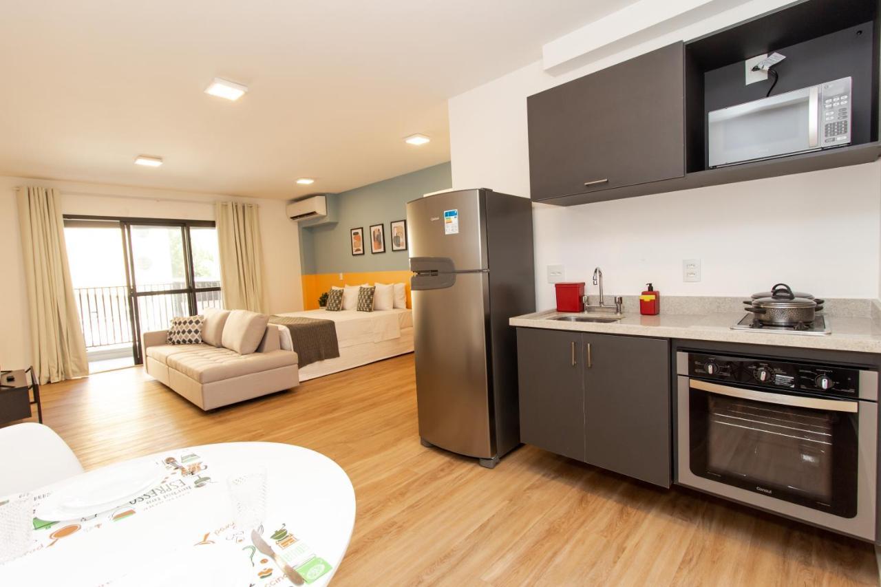 360 Suites Aurora Republica - Apartamentos Mobiliados Сан-Пауло Экстерьер фото