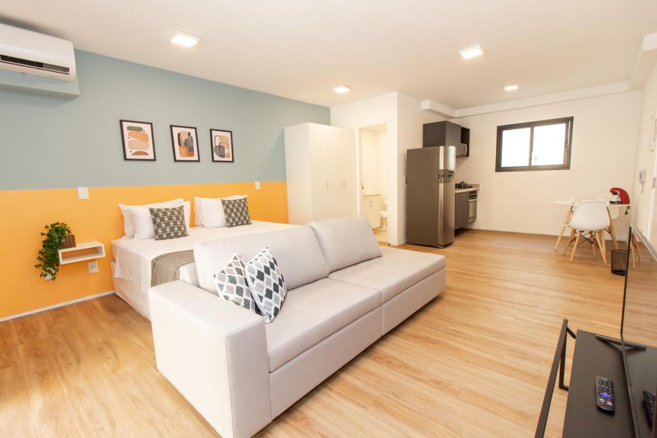 360 Suites Aurora Republica - Apartamentos Mobiliados Сан-Пауло Экстерьер фото