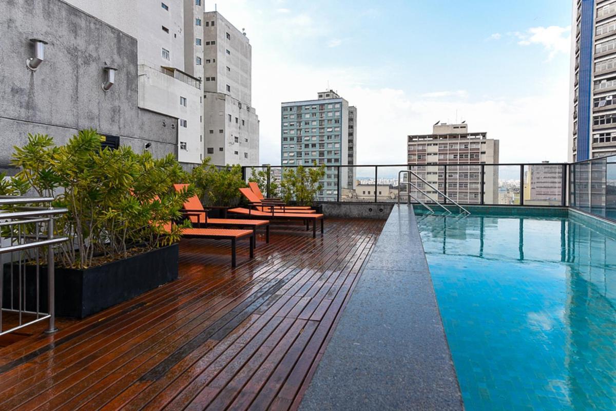 360 Suites Aurora Republica - Apartamentos Mobiliados Сан-Пауло Экстерьер фото